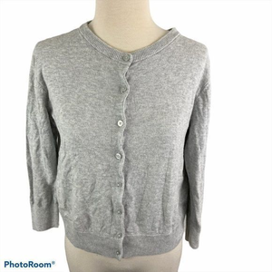 GAP Grey Button‎ Down Cardigan